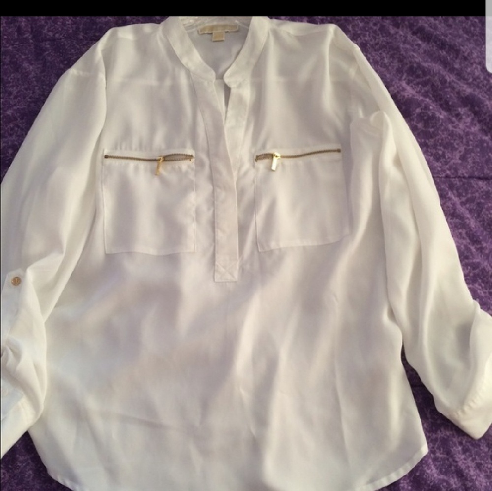 Michael Kors White Blouse